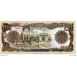 Afghanistan - Pk N° 61 - 1000 Afghanis