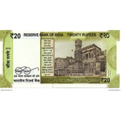 Inde - Pk N° 110 - 20 Rupees