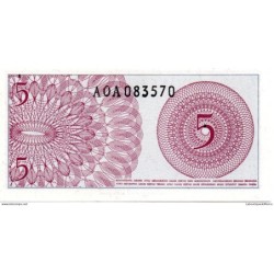 Indonésie - Pk N° 91 - 5 Sen