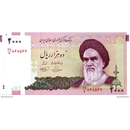Iran - Pk N° 144d - 2 000 Rials