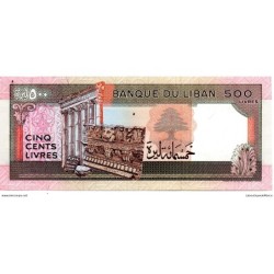 Liban - Pk N° 68 - 500 Livres