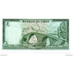 Liban - Pk N° 62 - 5 Livres