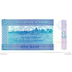 Myanmar - Pk N° 69 - 1 Kyats