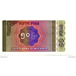 Myanmar - Pk N° 68 - 50 Kyats