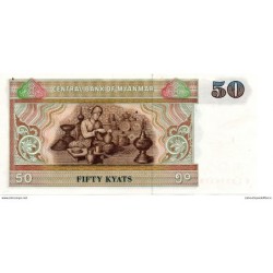 Myanmar - Pk N° 73 - 50 Kyats