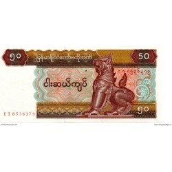 Myanmar - Pk N° 73 - 50 Kyats