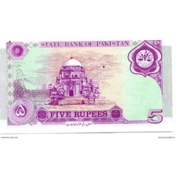 Pakistan - Pk N° 44 - 5 Ruppee