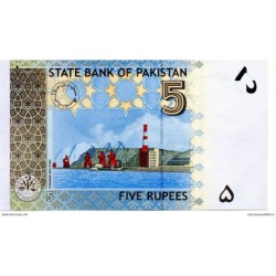 Pakistan - Pk N° 53 - 5 Ruppees