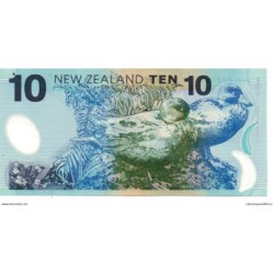 Nouvelle-Zélande - Pk N°186 - 10 Dollars