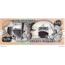 Guyana - Pk N° 30e(1) - 20 Dollars