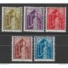 Luxembourg Yvert et Tellier 239/243 Neuf avec charnière