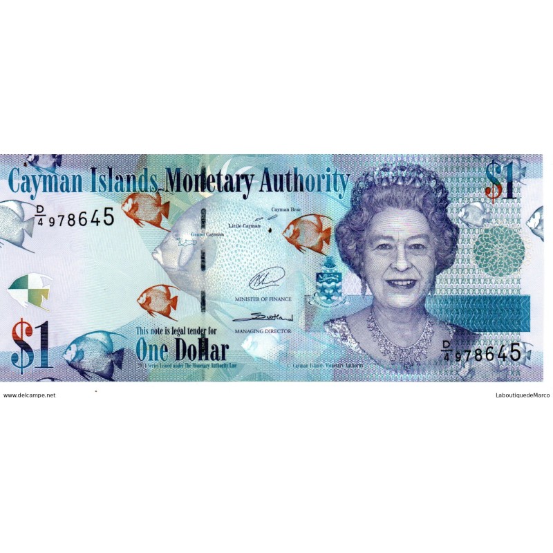Iles Cayman - Pk n° 38 - 1 Dollar