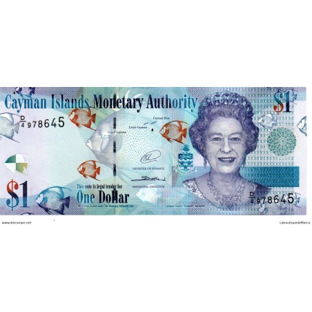 Iles Cayman - Pk n° 38 - 1 Dollar