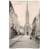 35 - LA GUERCHE-DE-BRETAGNE - L'Eglise et rue Notre-Dame - Dos Divisé