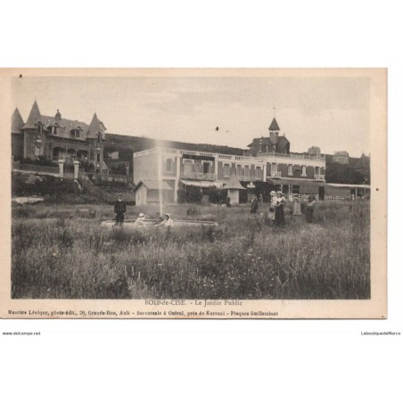 80 - Bois-de-Cise - Le Jardin Public - Dos Divisé