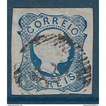 Portugal Yvert No 6 Oblitere Dom Pedro V