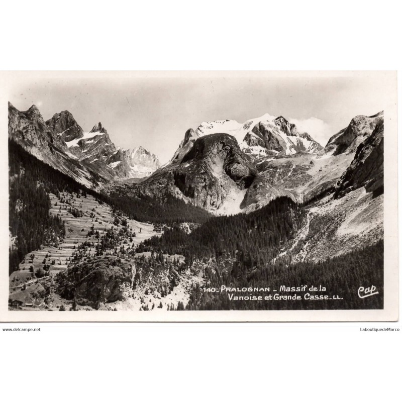 38 - Pralognan - Massif de la Vanoise et Grande Casse - Dos Divisé