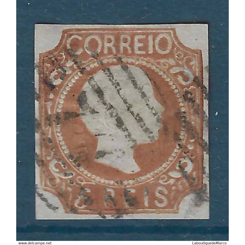 Portugal Yvert No 8 Oblitere Dom Pedro V