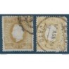 Portugal Yvert No 39A/39B Oblitere Louis 1er dentele