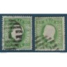 Portugal Yvert No 41A/41B Oblitere Louis 1er dentele