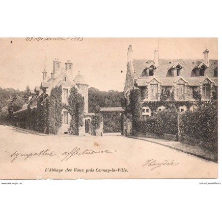 78 - Cernay-la-Ville - L'Abbaye des Vaux - Dos non Divisé