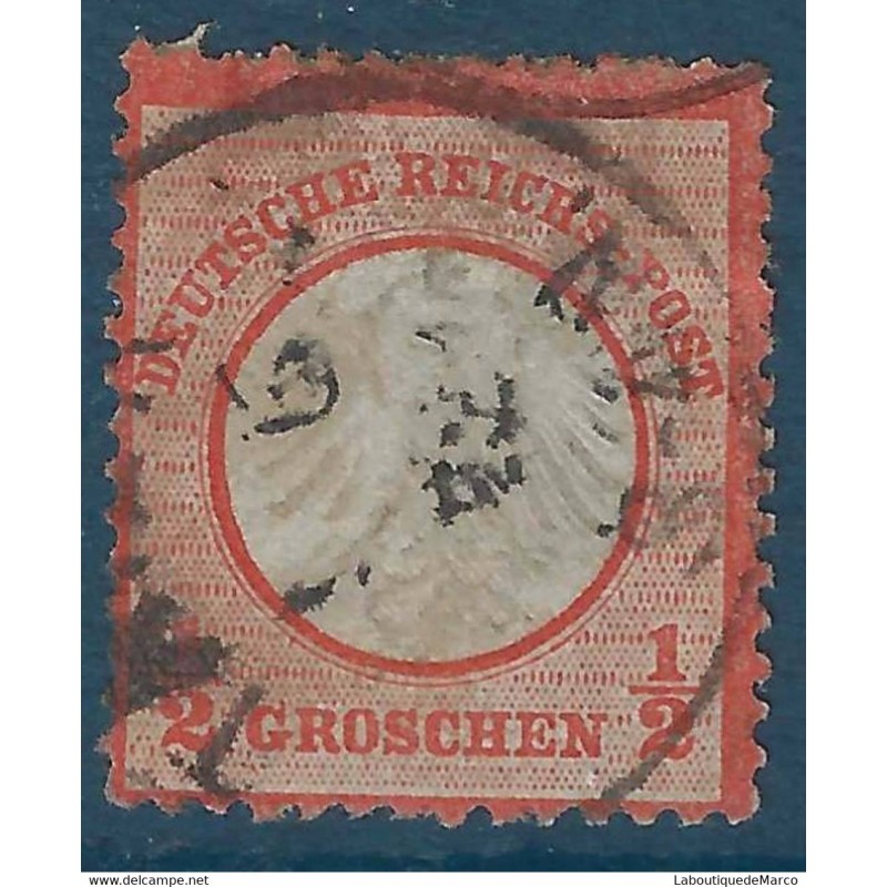 Allemagne Yvert No 3 Oblitere Aigle et petit ecusson