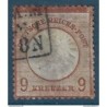 Allemagne Yvert No 24 Oblitere Aigle et gros ecusson