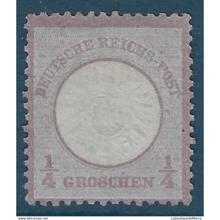 Allemagne Yvert No 13 Neuf sans gomme Aigle et gros ecusson