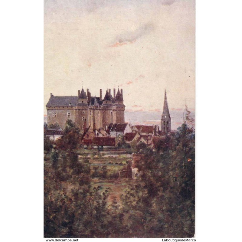 37 - LANGEAIS - Les Châteaux de la Loire - Dos Divisé