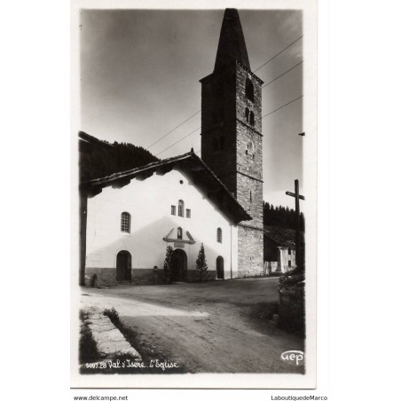 38 - Val d'Isère - L'Eglise - Dos Divisé