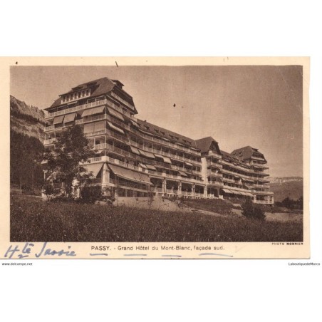 74 - Passy - Grand Hôtel du Mont-Blanc - Dos Divisé