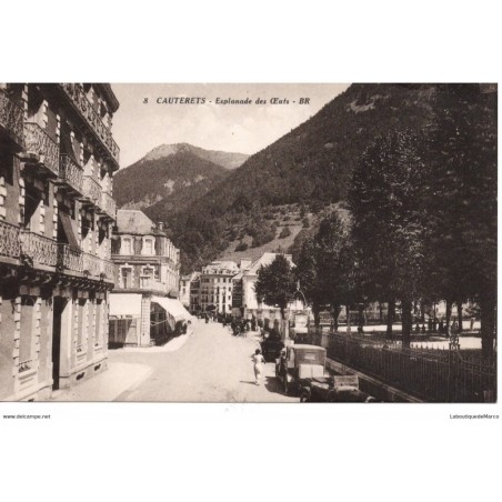 65 - Cauterets - Esplanade des Oeufs - Dos Divisé