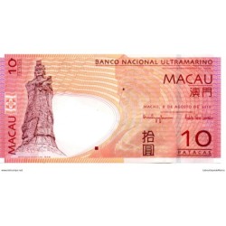 Macao - Pk N° 80 - 10 Patacas