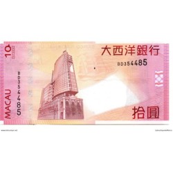 Macao - Pk N° 80 - 10 Patacas