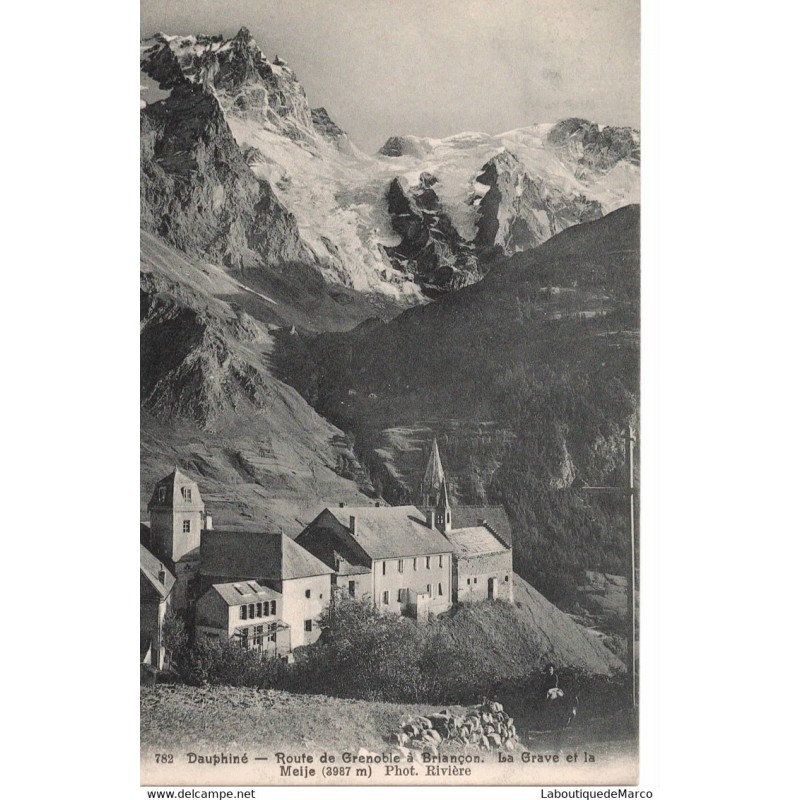 38 - Dauphiné - Route de Grenoble à Briançon - Dos Divisé