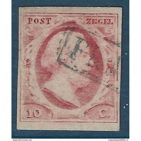 Pays-Bas Yvert No 2 Oblitere Guillaume III