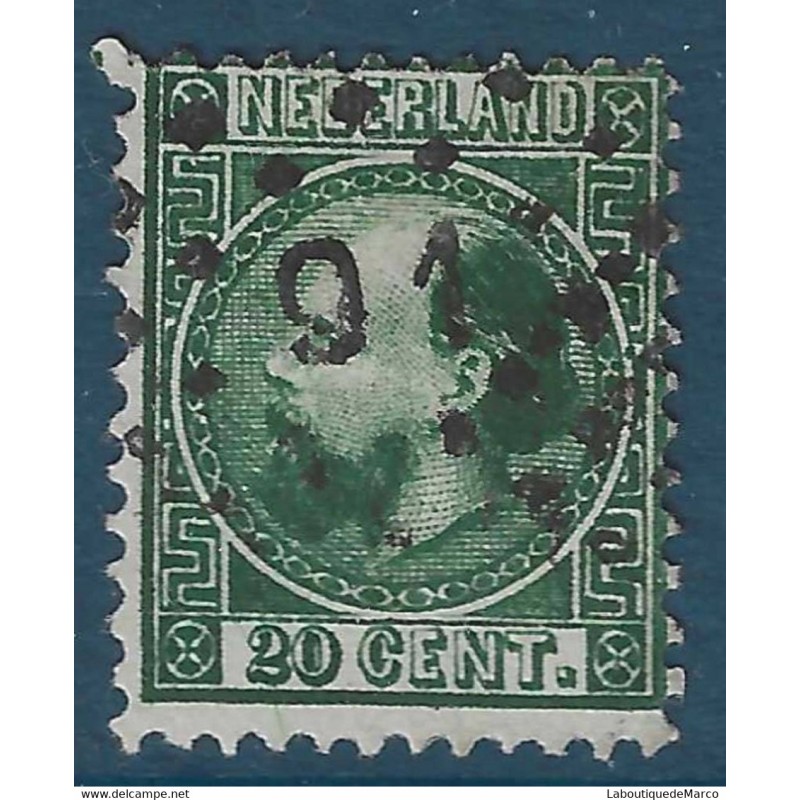 Pays-Bas Yvert No 10 Oblitere Guillaume III