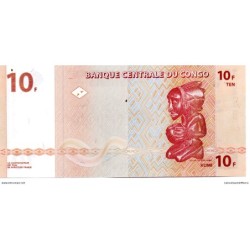 Congo - Pk N° 93 - 10 Francs