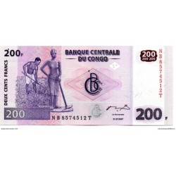 Congo - Pk N° 99a - 200 Francs
