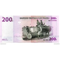 Congo - Pk N° 99a - 200 Francs