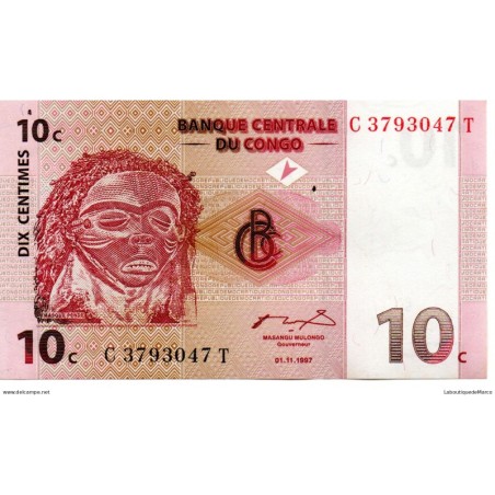 Congo - Pk N° 82 - 10 Centimes