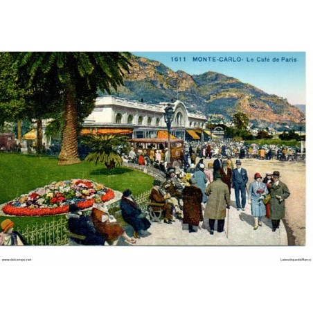 Monaco - Monte Carlo - Le Café de Paris - Dos Divisé