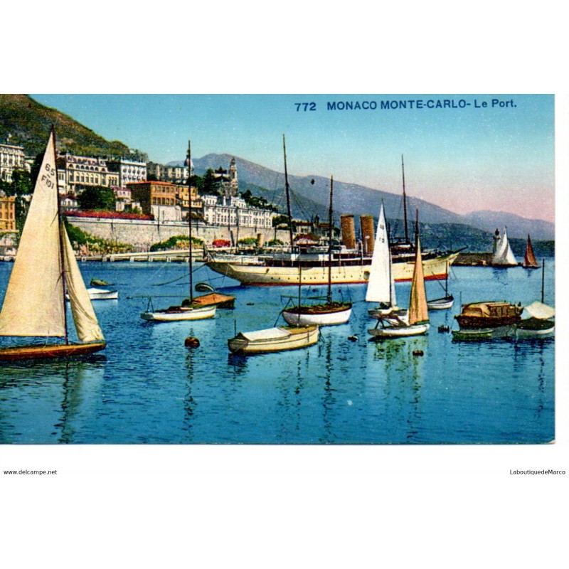 Monaco - Monte Carlo - Le Port - Dos Divisé