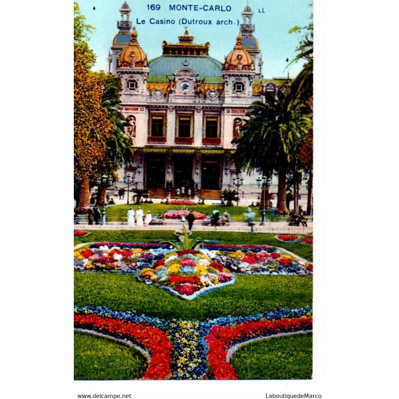 Monaco - Monte Carlo - Le Casino - Dos Divisé