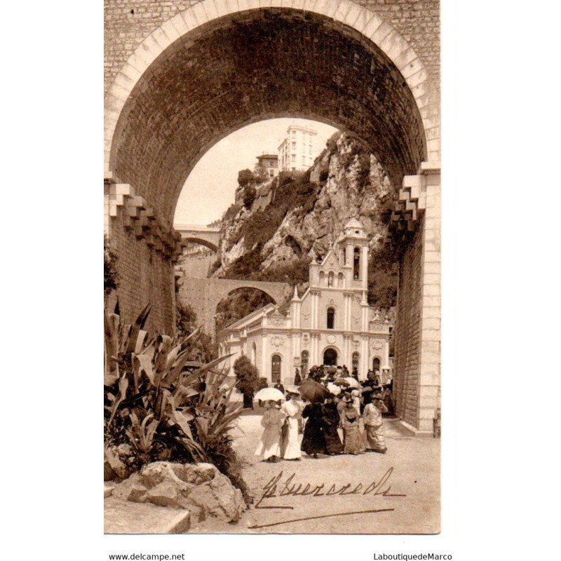Monaco - Monte Carlo - Sainte-Dévote - Dos Divisé