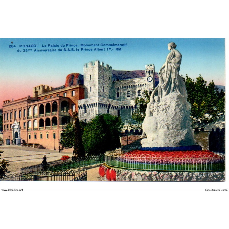 Monaco - Le Palais du Prince - Dos Divisé