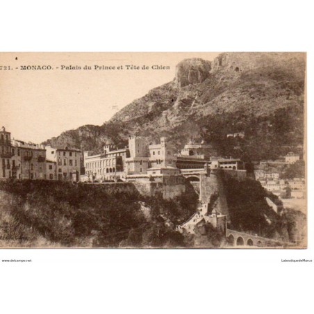 Monaco - Le Palais du Prince - Dos Divisé