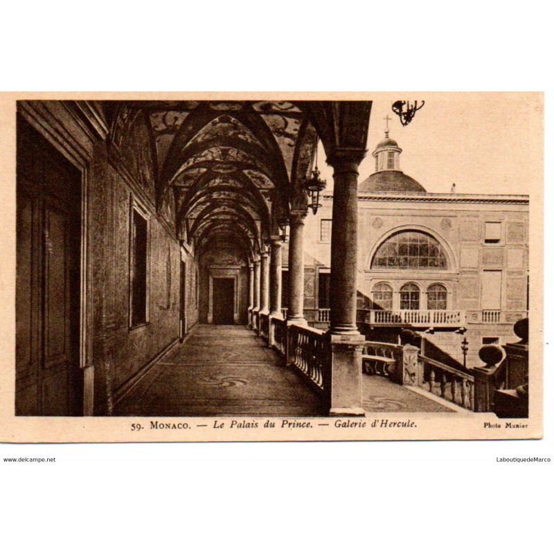Monaco - Le Palais du Prince - Dos Divisé