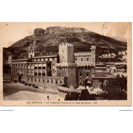 Monaco - Le Palais du Prince - Dos Divisé