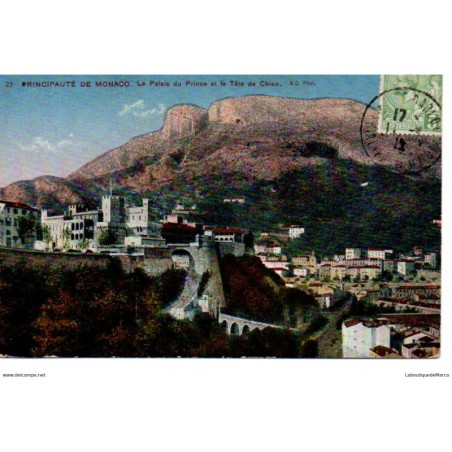Monaco - Le Palais du Prince - Dos Divisé